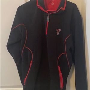 Black Antigua Texas Tech Pullover